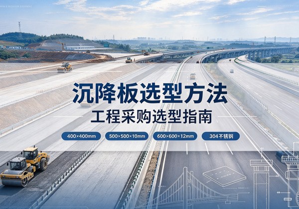 玄武沉降板选择方法